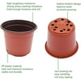 thumbnail image 5 of PET-U 100PCS Plastic Plant Flower Pots Nursery Garden Seedlings Starting Pot Container, 5 of 6