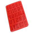 thumbnail image 1 of Zootealy Red Silicone Letter Alphabet Pudding Bakeware Mould Cake Chocolate Ice Make Mold, 1 of 8