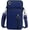 Dark Blue With Earphone Hole(3.9 X 7.8in), variant on 3-Layers Crossbody Bag Cellphone Pouch Armband Wallet Nylon Smartphone Purse with Earphone Hole