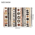 thumbnail image 4 of Yayeee Bath Rugs for Bathroom Floor Set of 2 Non Slip Fluffy Soft Absorbent Mat, Black Abstract Dots, 4 of 7