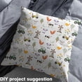 thumbnail image 2 of Castle Fairy Cartoon Rooster Fabric by the Yard 2 Yard,Farmhouse Sheep Cow Sewing Fabric,Botanical Plants Home Decor Fabric by the Yard,Super Cozy Kawaii Room Decor, 2 of 6