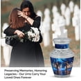 thumbnail image 4 of Aquatic Dance Flourish Timeless Miniature Keepsake Urns for Human Ashes - Small Tributes for Loved Ones Funeral Urns For Human Ashes - Memorial Urns 3 Inch, 1 Pc, 4 of 5