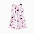 thumbnail image 6 of Disney Girls Rompers Minnie Mouse Graphic Jumpsuits Flower Floral Summer Cute Pink Outfits Kids 6-7Y, 6 of 9