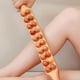 thumbnail image 3 of Nvzi Palo de masaje raspador de madera natural, doble fila, 20 cuentas, masajeador corporal para espalda y piernas, herramienta de terapia de spa, tratamiento de puntos Gua Sha Relax, 1 unidad, 3 of 4