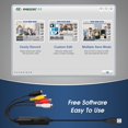 thumbnail image 4 of VHS to Digital Video Capture - VGB350 - External USB Video Capture Video VCR to DVD Converter Transfer VHS, 4 of 5
