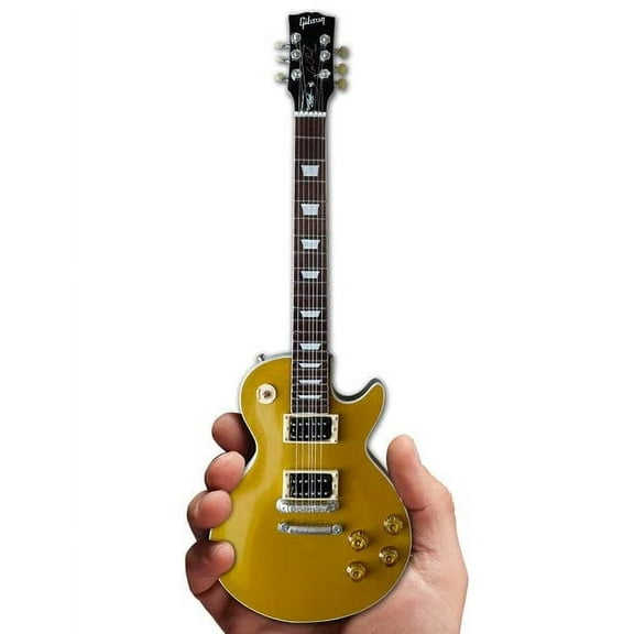 Slash Axe Heaven LP Victoria Gold Top 1:4 Scale Mini Guitar Model