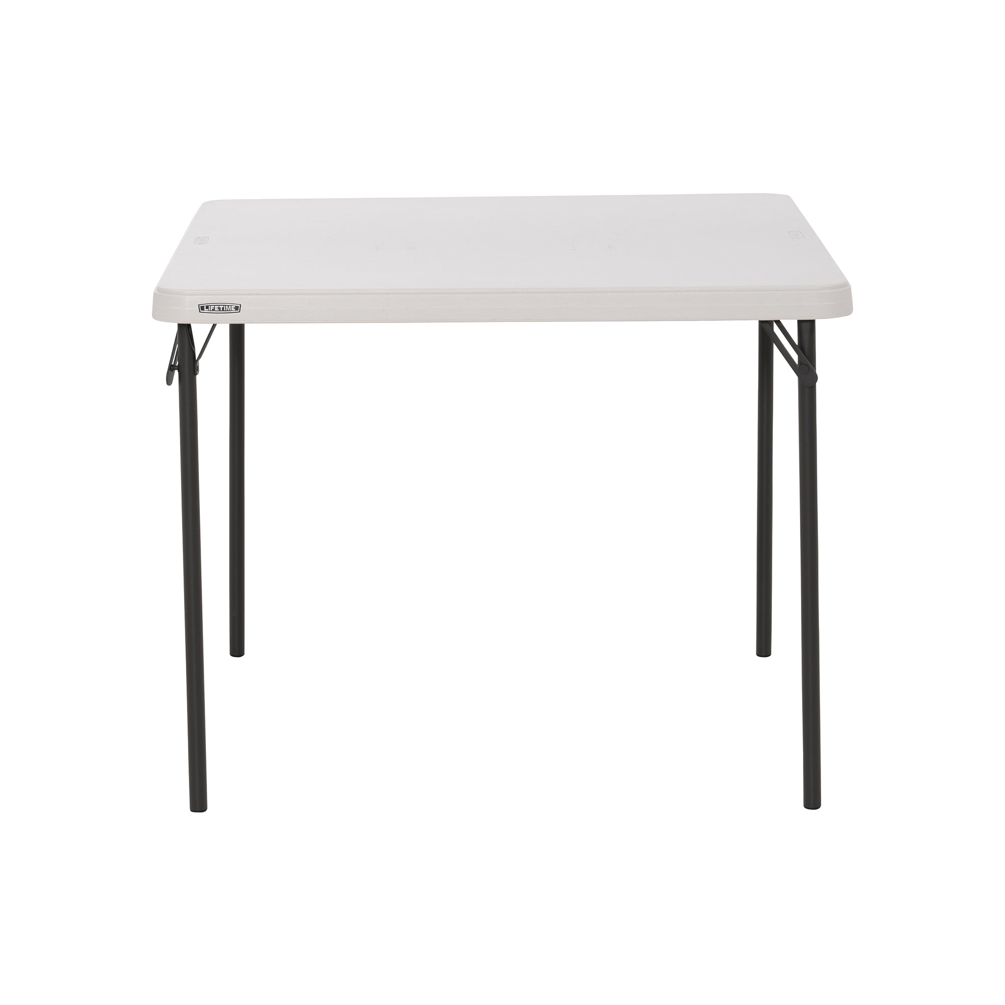 Indoor/Outdoor 37 Lifetime White Commercial Table, Grade, (80783) inch Folding Granite Square