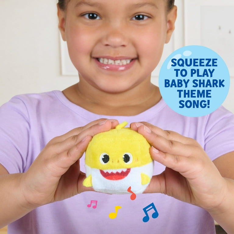 Baby Shark Nesting Dolls Plush Cube Characters that Play Music