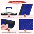 thumbnail image 4 of Uxcell Luggage Handle Wrap [4PCS] - Neoprene Luggage Identifiers for Suitcases & Travel Accessories Blue, 4 of 6