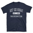 thumbnail image 1 of West Side Highway Washington Classic Established Men's Cotton T-Shirt, 1 of 1