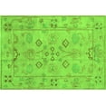 thumbnail image 1 of Ahgly Company Indoor Rectangle Persian Green Traditional Area Rugs, 5' x 7', 1 of 1