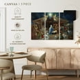 thumbnail image 5 of Elephant Stock The Nativity Ii Wall Art - Horizontal Multi Panel Canvas - Living Room Wall Decor - Holiday Multi Panel - Blue And Yellow Decor By Ruane Manning - 65" x 42", 5 of 8