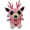 Pink, variant on 99-Nights in The Forest Plush Toys Cute Deer Dolls 9.8in Decorative Stuffed Figurine For Home Sofa Bedroom,Best Gifts For Fans Boys and Girls，Pink
