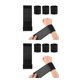 thumbnail image 4 of Wosthever 4Pcs Sport Wristband Adjustable Elastic Wrist Support Activities Hiking Home Fitness Outdoor Breathable Carpal Protector 2piezas, 4 of 6