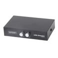 thumbnail image 1 of MasteelfCA Portable 2-Port USB 2.0 Printer Scanner Sharing Switch (Black), 1 of 6