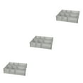 thumbnail image 4 of Wosthever Separadores de cajones de amplia aplicación, cajones de cocina, dormitorio, baño y oficina, hechos con poliestireno, gris serenidad, Type1 NO1, 4 of 6
