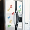 thumbnail image 2 of 4 Count Dragonfly Magnets Magnetic People Fridge Colorful Safe Work Child, 2 of 8