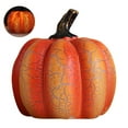 thumbnail image 4 of Becaristey Halloween Pumpkin Lantern Horror Resin Table Decor Candle Lamp Garden Park, 4 of 6