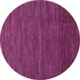 thumbnail image 1 of Ahgly Company Indoor Round Abstract Pink Modern Area Rugs, 5' Round, 1 of 4