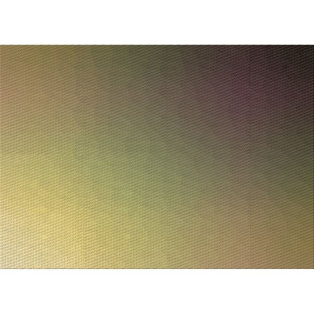 Ahgly Company Machine Washable Indoor Rectangle Transitional Metallic Gold Area Rugs, 2' x 4'