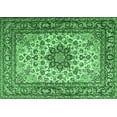 thumbnail image 1 of Ahgly Company Indoor Rectangle Persian Emerald Green Traditional Area Rugs, 6' x 9', 1 of 4