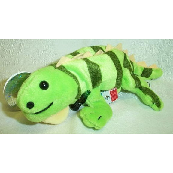 Cocacola Bean Bag Plush Paco The Iguana Representing Mexcio