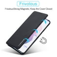 thumbnail image 6 of SaniMore for Samsung Galaxy S23 6.1" Case [RFID Blocking], Camera Protection Card Slot Ultra-Thin PU Leather Magnetic Wallet Cover with Practical Bracket Shockproof Protective Shell, Black, 6 of 8