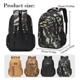 thumbnail image 3 of RUIG Travel Laptop Backpack, Business Anti Theft Slim Sturdy Large Laptops Backpack, Water Resistant College Computer Bag Gift for Men & Women Fits 19.7 Inch Notebook, Camouflage, 3 of 9