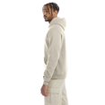 thumbnail image 3 of Champion Mens Powerblend Hooded Sweatshirt, XL, Sand, 3 of 3