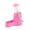 pink, variant on YUEHAO Pet Supplies 3 in 1 Hamster Water Bottle Holder 80ML Dispenser With Base Hut Small Pet Orange