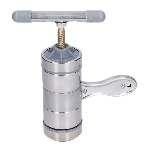FLAMEEN Household Noodle Press Machine With 5 Noodle Mould Small Hand Crank Noodle Maker For Kitchen Hand Crank Noodle Maker Noodle Press Maker