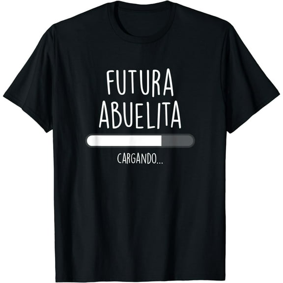 Futura Abuelita Spanish Pregnancy Announcement Grandma Gift T-Shirt