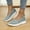 Mint Green, variant on YOUYEDIAN Loafers for Women Fashion Knit Mesh Versatile Comfy Soft Slip On Platform Flats Casual Round Toe Breathable Sport Outdoor Walking Shoes