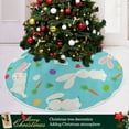 thumbnail image 6 of FMSHPON Easter Xmas Christmas Tree Skirt Stand Mat for Holiday Party Decoration Indoor Outdoor 36 inches, 6 of 6