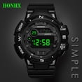 thumbnail image 2 of Wuztai Deals 90% off Fashion Multifunction Sports Watch Display Date Calendar Week Alarm Unisex Watch Clearance, 2 of 7