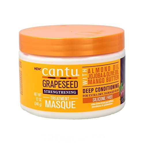 Cantu Masque de Traitement aux Pépins de Raisin Pot de 12 Onces