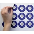thumbnail image 2 of Printtoo Label Stickers for Small Business -50 RoundCustom Vinyl Waterproof Stickers -Personalized Labels for Handmade, Brand Stickers -Purple & White, 6x6 Inches, 2 of 6
