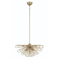 46762-023 Eurofase Lighting Dendelio - 9 Light Chandelier-14 Inch Tall and 22.5 Inch Wide-Matte Gold Finish