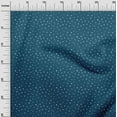 thumbnail image 3 of oneOone Rayon Teal Blue Fabric Abstract Craft Projects Decor Fabric Printed By The Yard 56 Inch Wide, 3 of 5