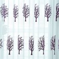 thumbnail image 2 of Rideau de Fenêtre Mode Broderie Plante Voile Rideau Transparent pour Chambre, 2 of 10