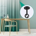 thumbnail image 4 of 8 Piece Ceiling Mount Curtain Rod Bracket 1.25 Inch Heavy Duty Support Holder, 4 of 8