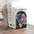 thumbnail image 6 of Naloa Largemouth Bass Fish in USA 2 Pcs Bookend Large Capacity Office Book Ends for Home Office Library School Study Decoration, 6 of 8