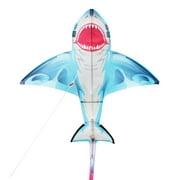 EOLO KITES Ready2Fly 31" Kids 3D Pop Up Kite, Shark. Reusable Tote Included! Children Ages 5+