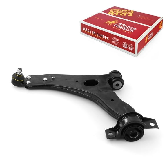 Metrix Premium Chassis Parts -Front Left Lower Control Arm w Ball Joint & Bushing Assembly Fits 00-04 Ford Focus,Replacement RK80406,Made in Europe