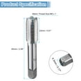 thumbnail image 2 of Uxcell 2 Pairs Metric Hand Tap Set, M16 x 2 H2 Thread Taper + Bottom Taps, HSS Screw Threading Tapping Tool Kit, 2 of 7