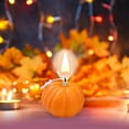 thumbnail image 5 of Fall Pumpkin Shaped Candles, Thanksgiving Scented Tealight Candles, Inventive Aromatherapy Decoration, Handmade Candle for Home Party Holiday Table Christmas Indoor, 5 of 7
