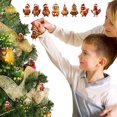 thumbnail image 4 of Calendario de Adviento de pollo con gorro de Papá Noel Calendario de Adviento navideño con adornos colgantes de acrílico 2D Calendario de Adviento para sorpresa navideña, 4 of 5