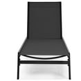 thumbnail image 3 of Patiojoy Chaise Longue de Patio 2 Pcs avec Dossier Réglable à 6 Positions et Tissu Respirant Noir, 3 of 8