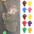 thumbnail image 3 of 10PCS Rock Climbing Holds  With Mounting Bolts Climbing Grips DIY Rock Stone Wall Rock Tree Climbing Holds And Play Grips Set Design For Children And Adult, 3 of 7