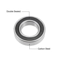 thumbnail image 2 of 6904-2RS Deep Groove Ball Bearings Z2 20mmx37mmx9mm Double Sealed Carbon Steel 8pcs, 2 of 4